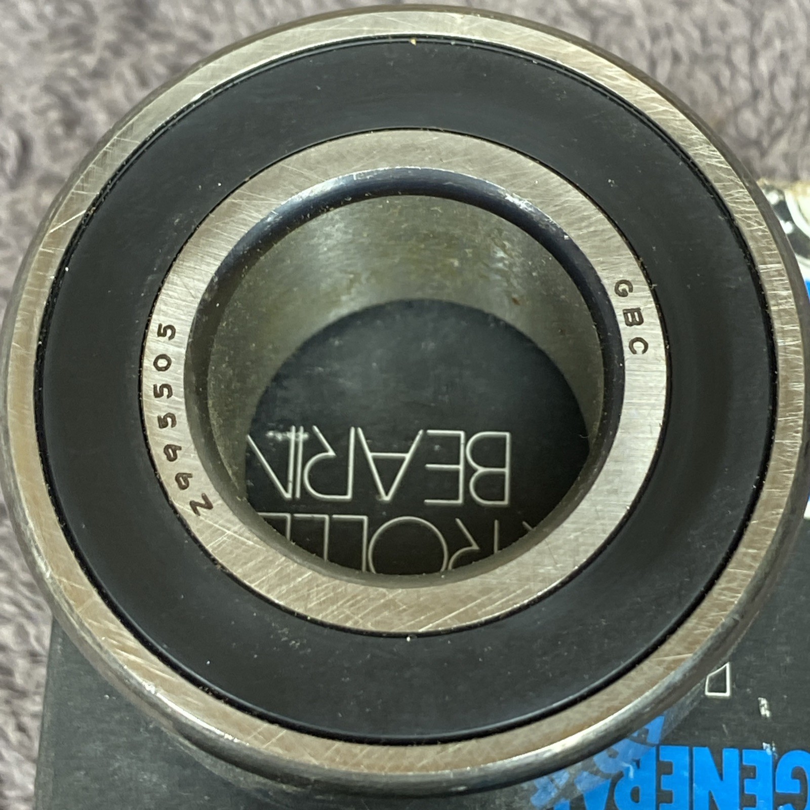(2) General Bearing Z995205 5205-2RS 25mm x 52mm x 13/16″ Ang Contact Bearing