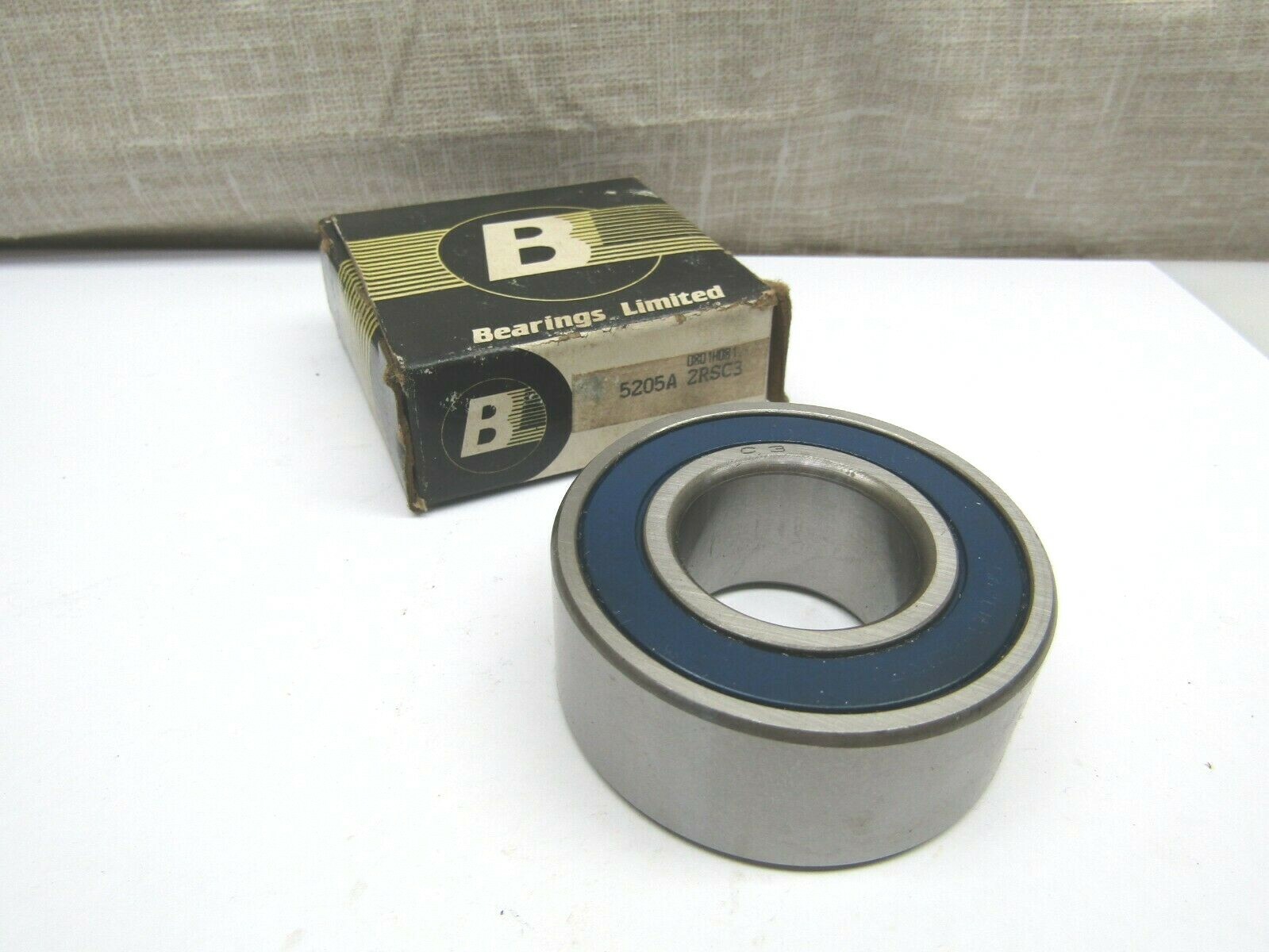 Bearings Limited 5205A-2RS C3 25mm x 52mm x 13/16″ Angular Contact Bearing
