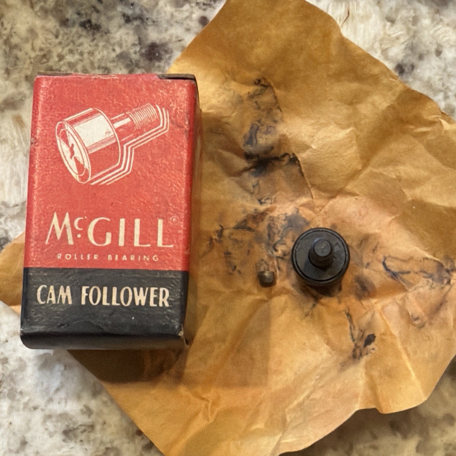 One McGill CF 1/2 S Cam Follower Roller Bearing – Camrol – Order Up To 5!