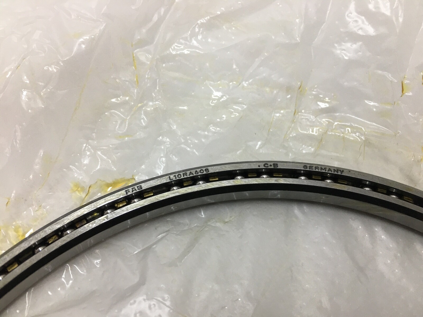 FAG L10RA608-YH Thin Section Bearing 6.5 x 7.125 × 0.3125″ L10RA 608 YH Germany