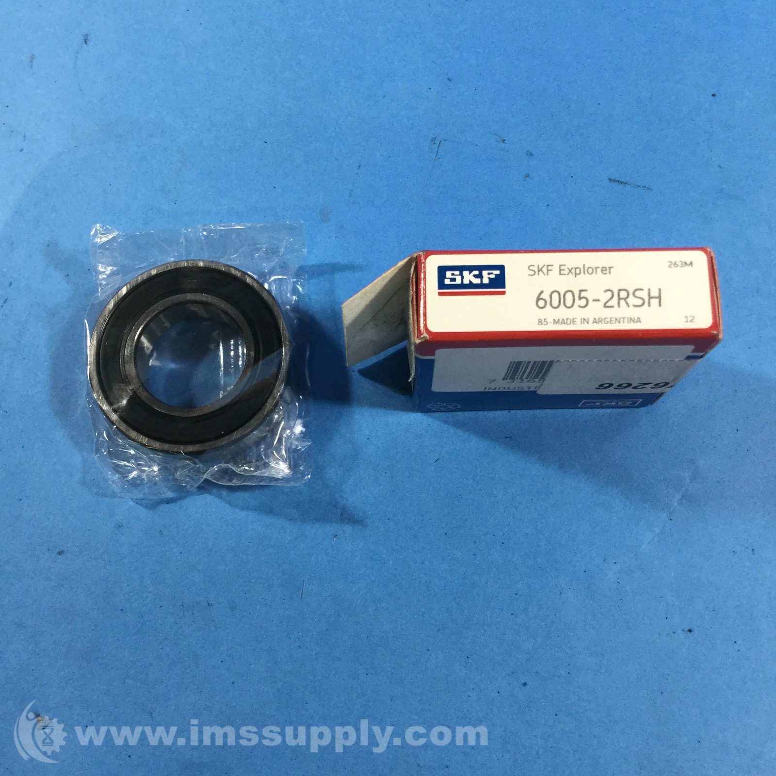 Skf 6005-2RSH Deep Groove Ball Bearing, Sealed FNOB