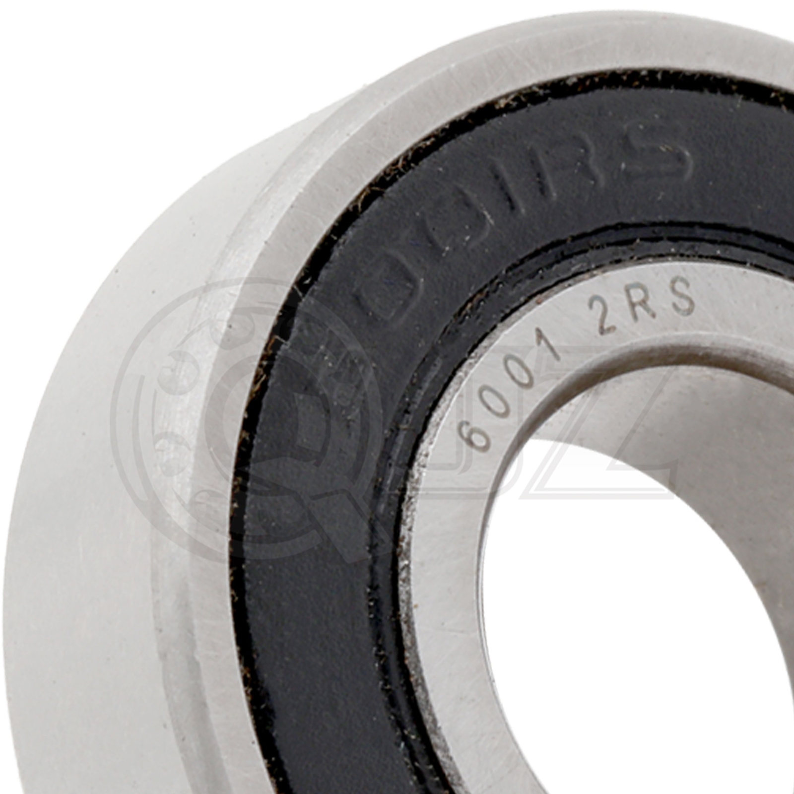 [Qty.4] New 6001-2RS Radial/Deep Groove Ball Bearing [12mm ID x 28mm OD x 8mm W]