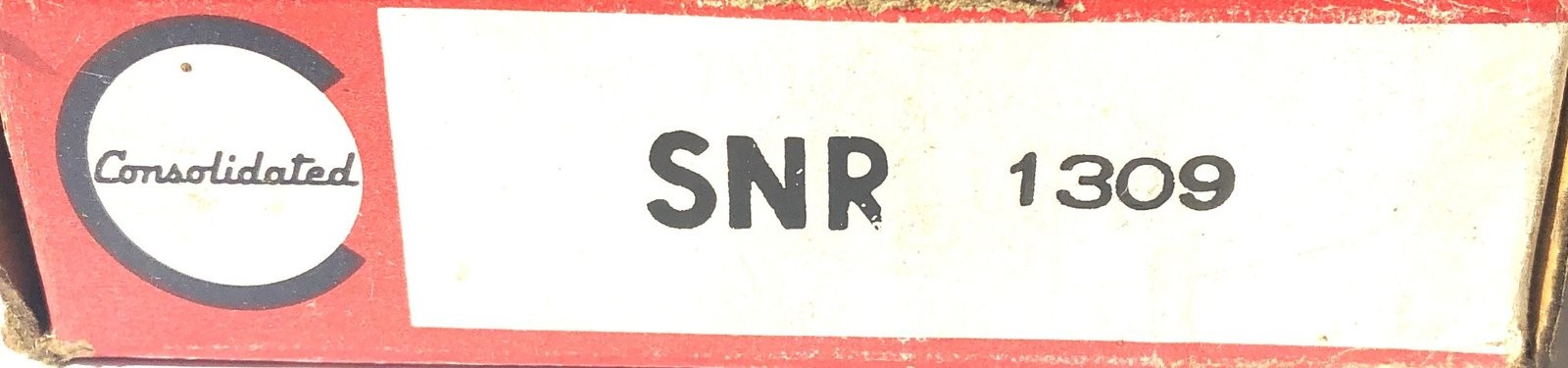 SNR Consolidated Bearings Self Aligning Double Row Ball Bearing 1309 NOS