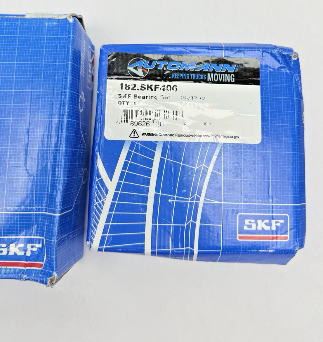 Set Of 2, SKF Bearings, 1, 182.SKF401 and 1, 182.SKF406