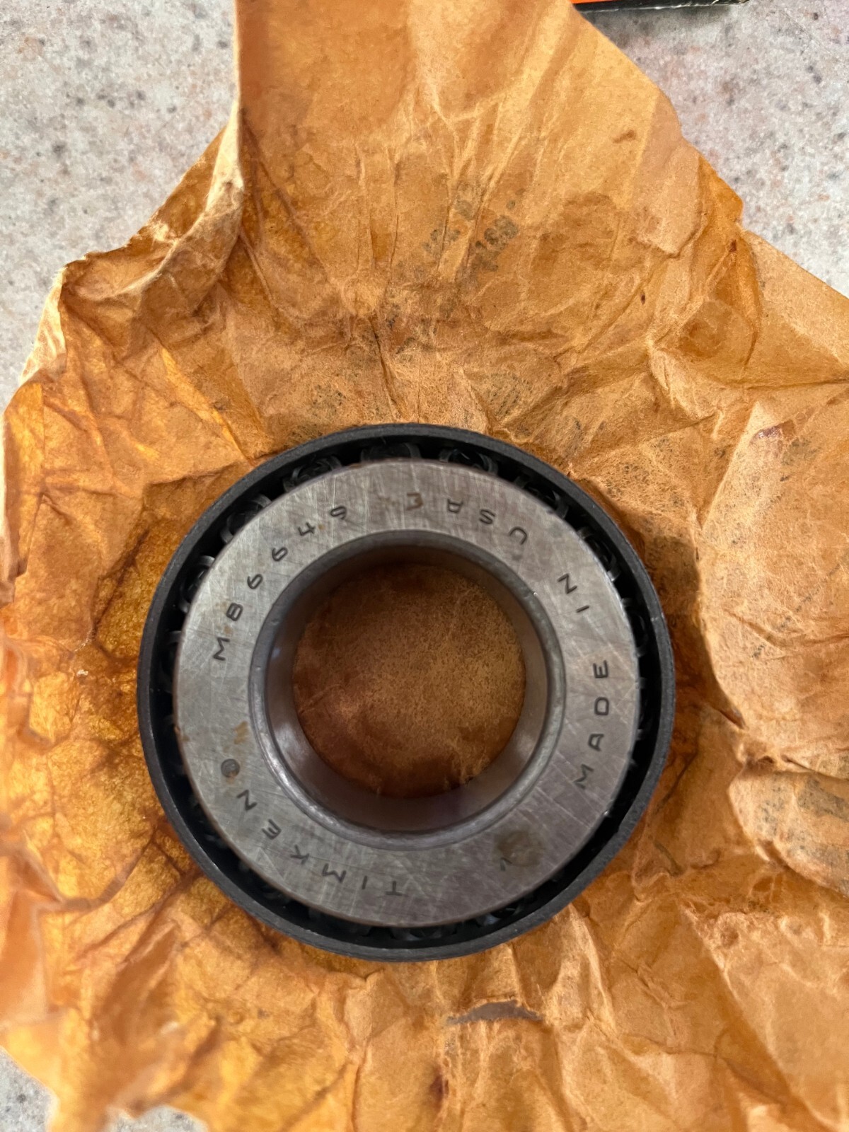 NOS Timken M86649-3 Class 3 Precision 1960s thu 1980s Box?