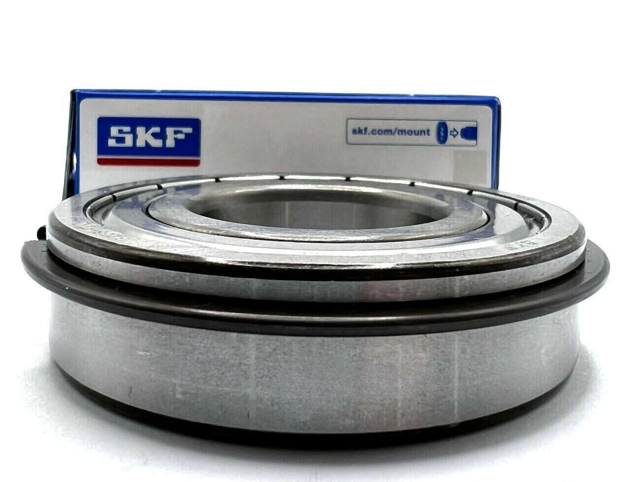 SKF 6206 ZZ NR BALL BEARING, METAL SHIELDED + SNAP RING 30x62x16mm