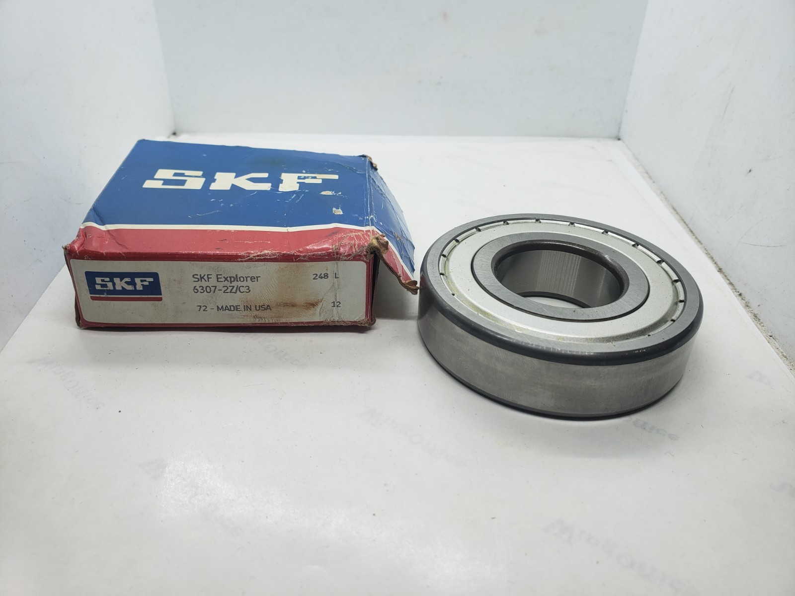 SKF 6307-2Z/C3 SINGLE ROW DEEP GROOVE RADIAL BALL BEARING, NIB