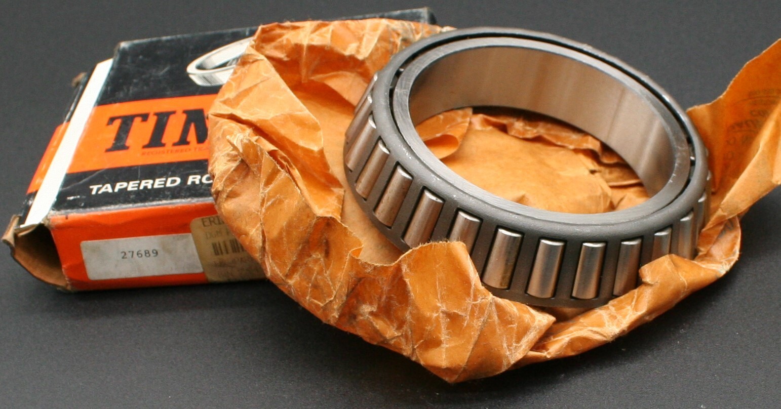 One (1) Timken 27689 Tapered Roller Bearing Cone 3.2813″ ID USA NEW