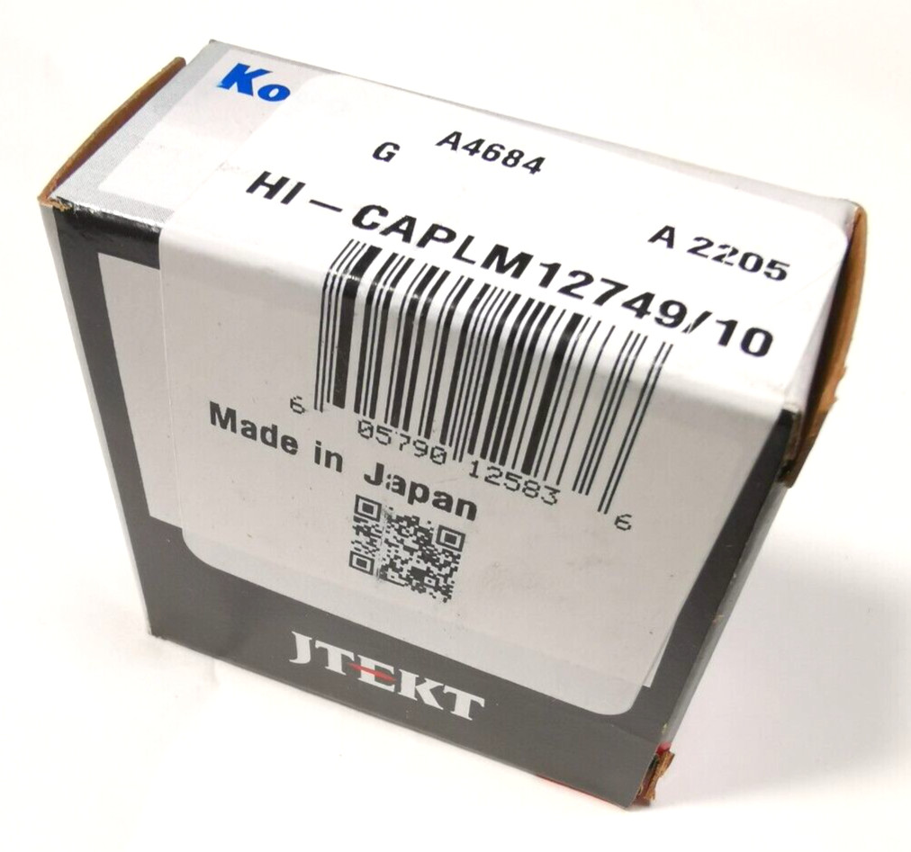 Japan Koyo LM12749/12710 Ag & Wheel Tapered Roller Bearing Cone & Cup SET-12 A12