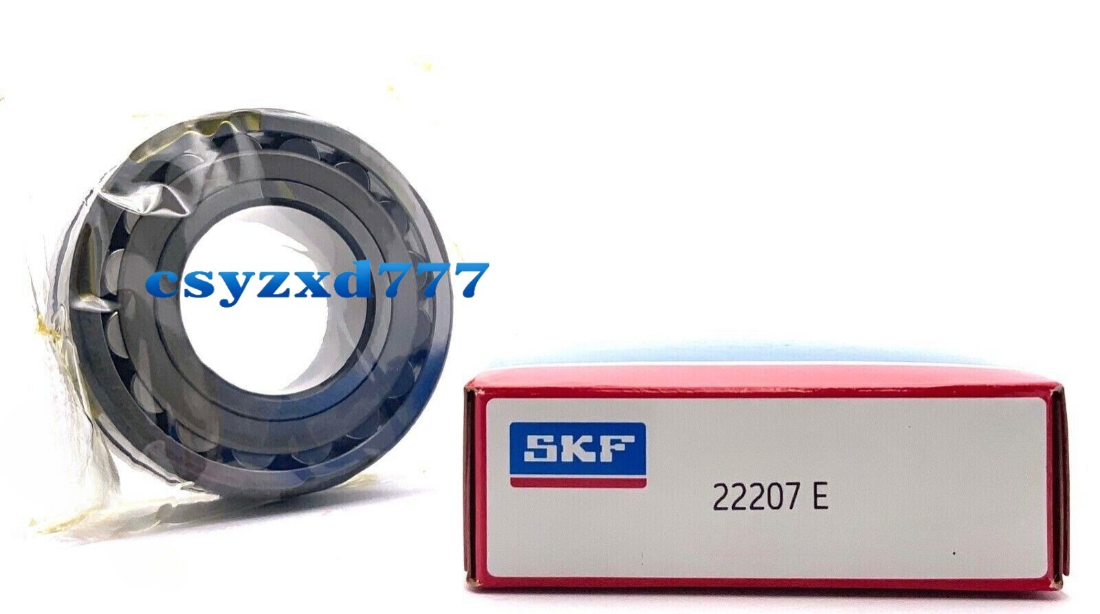 SKF 22207E Spherical Roller Bearing – 35 mm ID, 72 mm OD, 23 mm Width