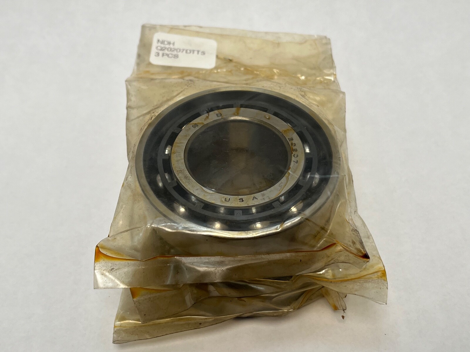 NDH Q20207DTT5 Bearing 35x72x17mm 7207 Q-20207-DTT-5 USA 3 Pcs