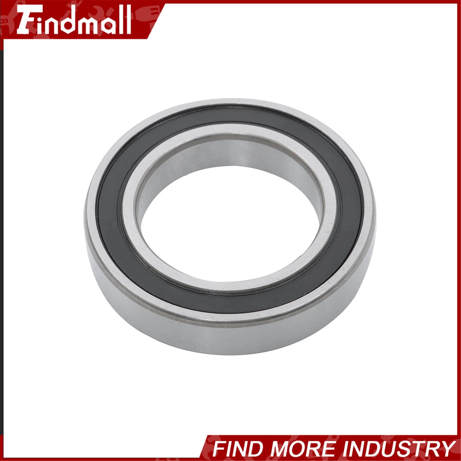 Findmall 6010-2RS Deep Groove Bearings 10pack 50x80x16mm Rubber Sealed Set