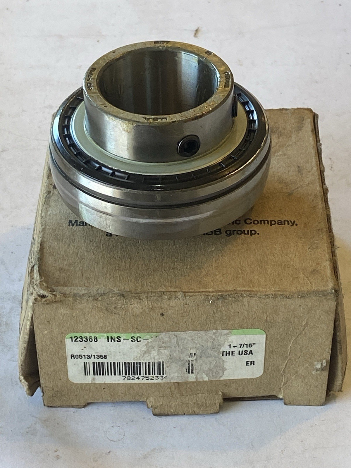 Dodge INS-SC-107 Insert Ball Bearing 123368; 1-7/16″ID
