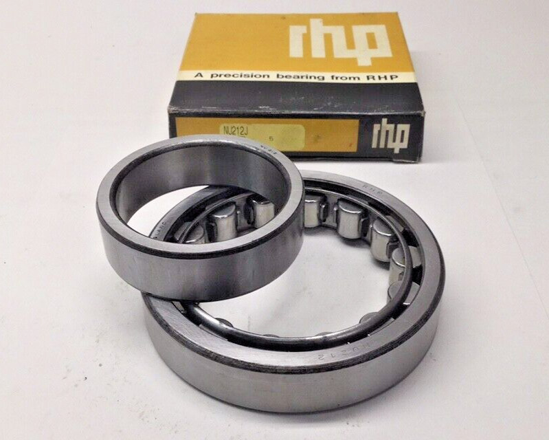 RHP NU212J Cylindrical Roller Bearing 60x110x22 mm NU212-J/NU212 Made in England