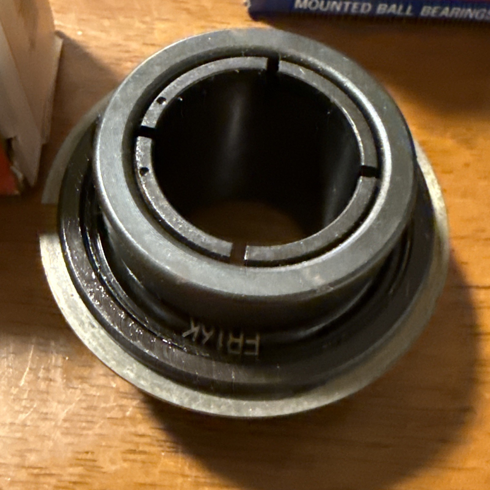 Lot of 2 MB Manufacturing ER16K NYLA-K Insert Bearings 1” Bore Made in the USA
