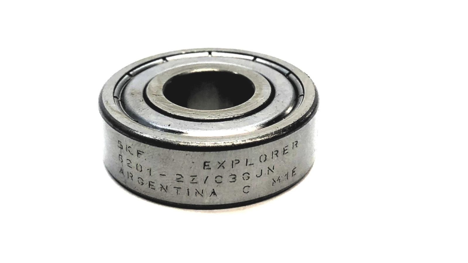 SKF Groove Shielded Ball Bearing Made in Argentina 6201-2Z/C3GJN [Lot of 5] NOS