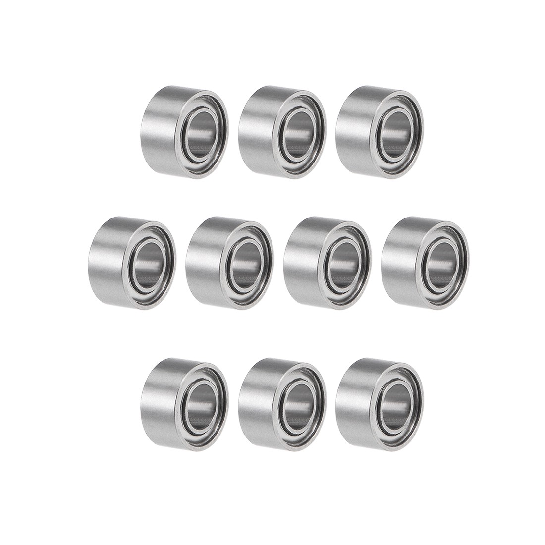 R133ZZ Ball Bearings 3/32×3/16×3/32″ Double Shielded Chrome Steel P6 10pcs