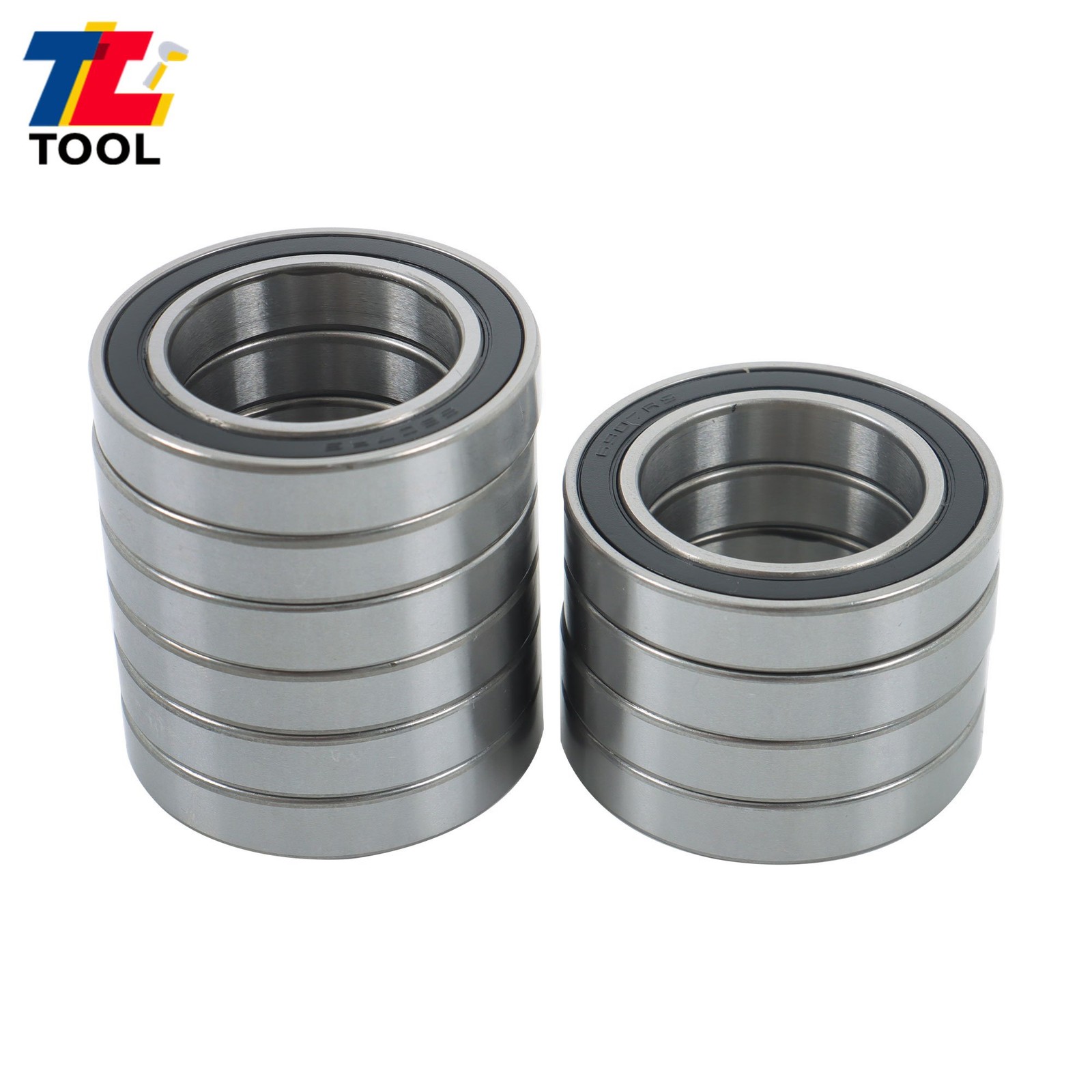Industrial 6907-2RS Bearings 10pcs 35x55x10mm Double Sealed