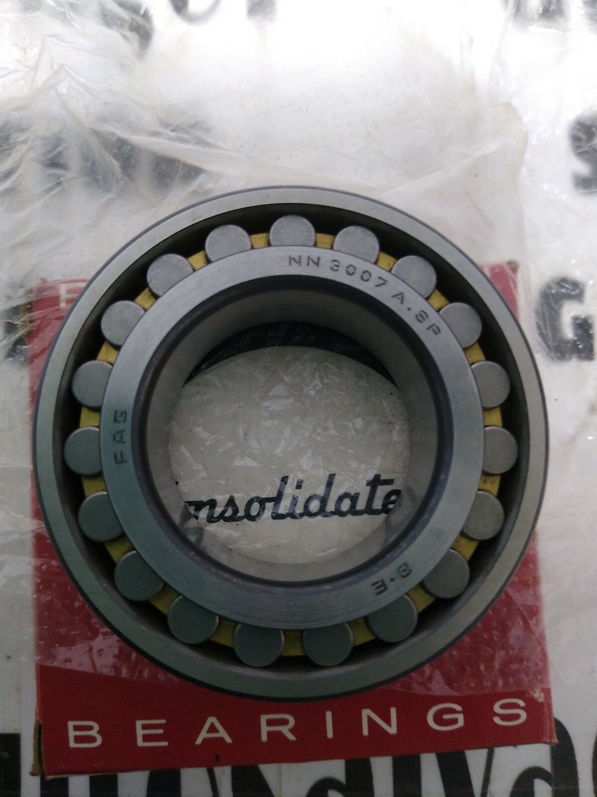 Fag Consolidated,NN 3007 AS-SP,Spherical Roller Bearing NOS