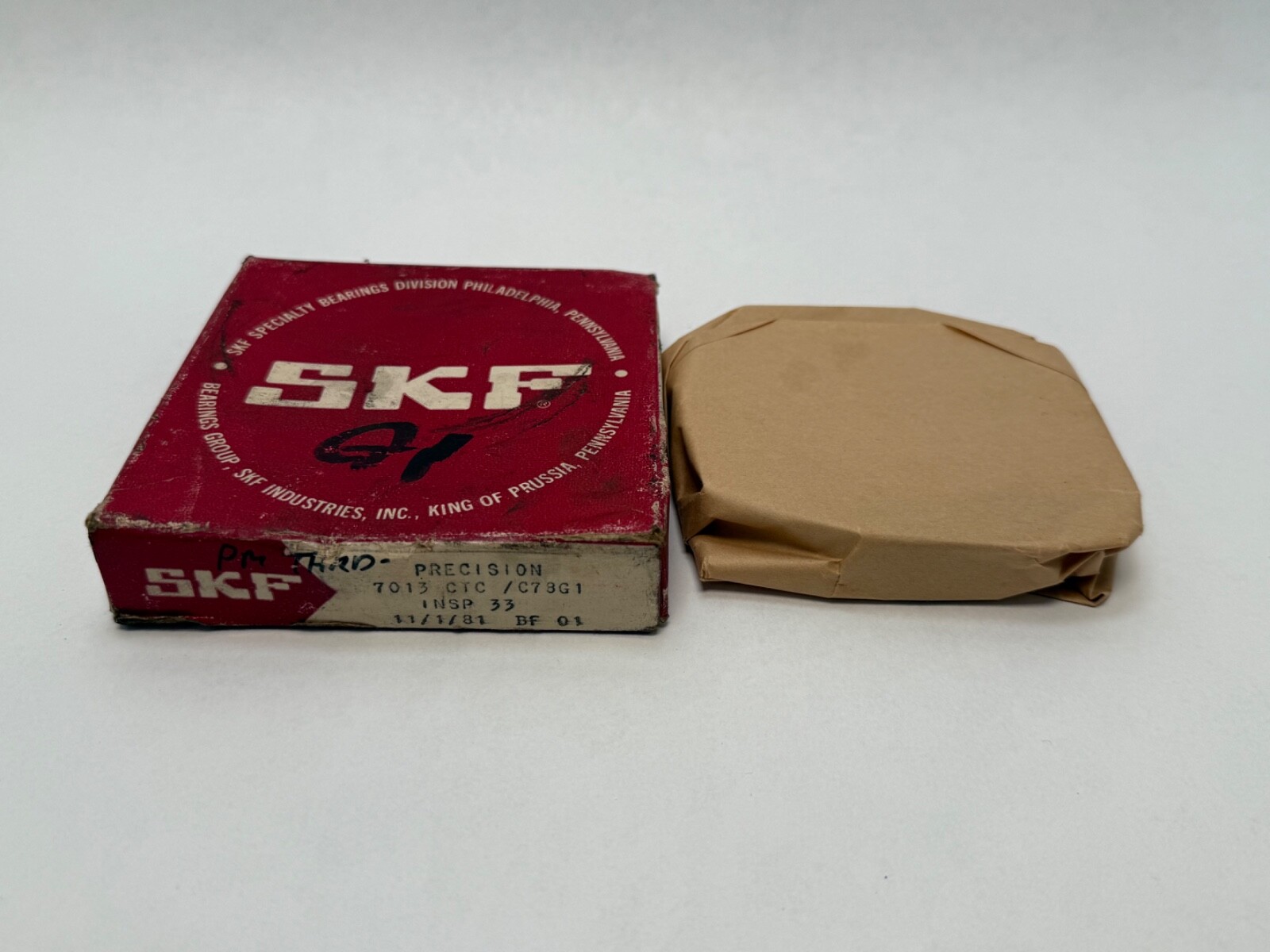 SKF 7013CTCC78G1 Bearing 7013-C-TC-C78-G1 7013C P5/ABEC5 65x100x18 mm
