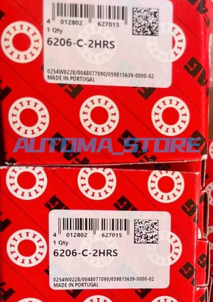 1PC NEW FAG 6206-C-2HRS Deep Groove Ball Bearing #AM