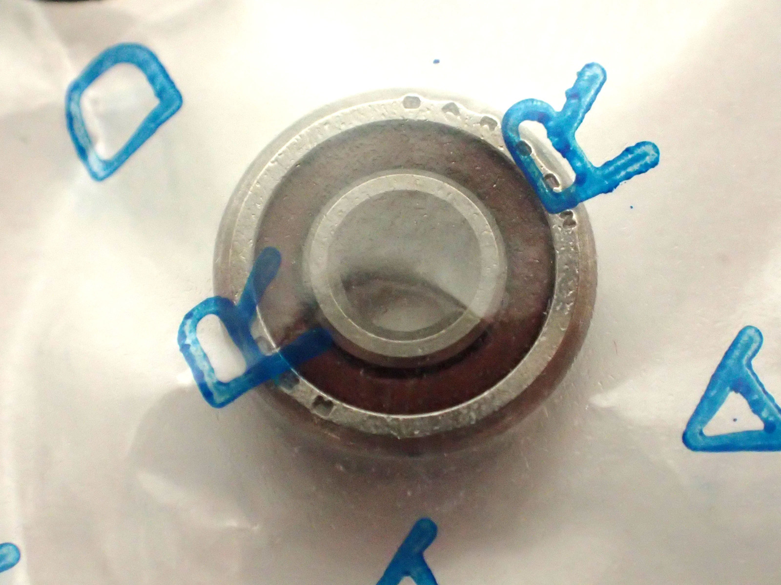 BARDEN R2B ANGULAR CONTACT AEROSPACE GRADE PRECISION BEARING 0.125 in BORE, NOS!