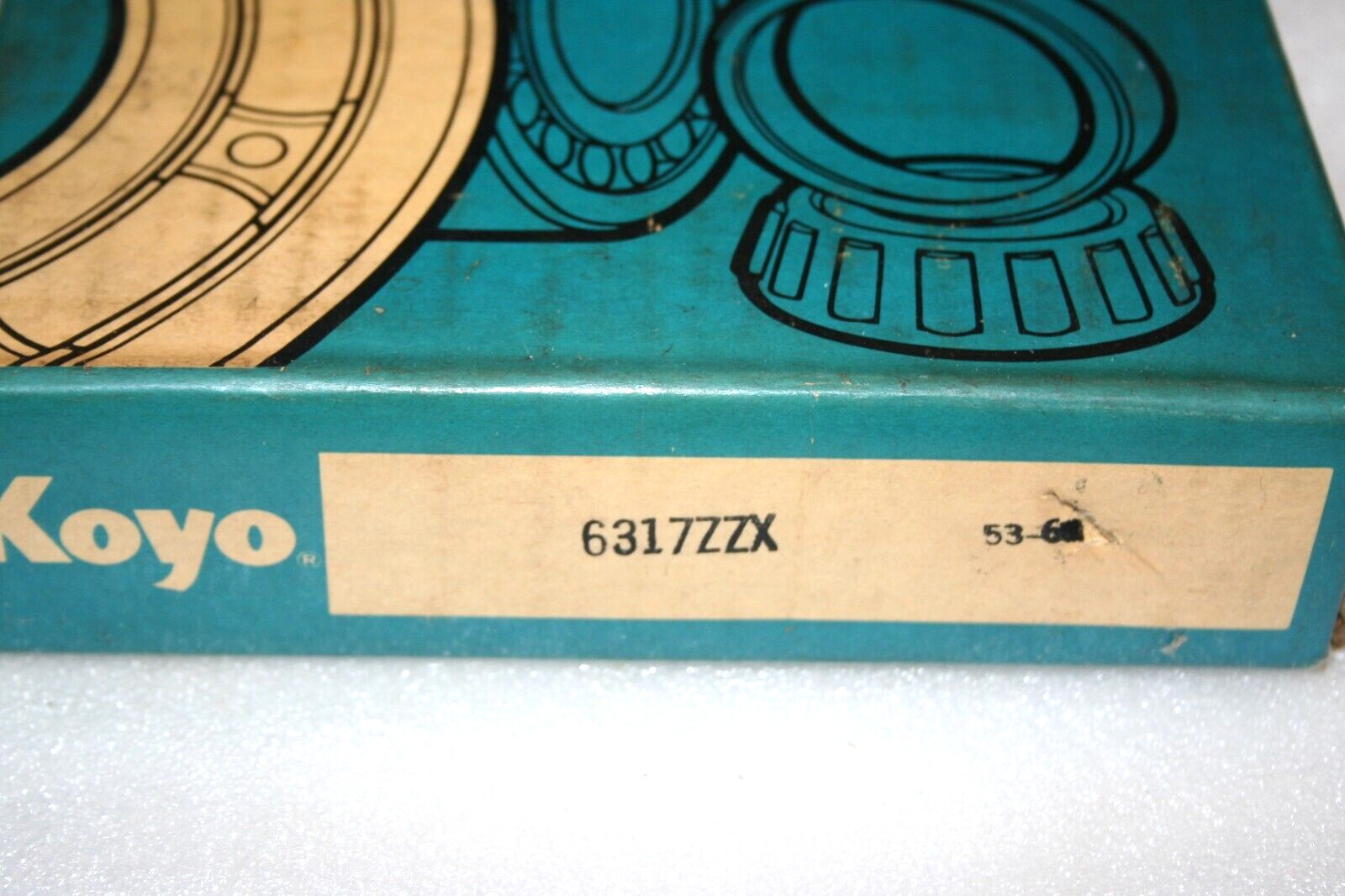 KOYO 6317ZZX Shielded Deep Groove Bearing 85 x 180 x 41 mm * NEW *