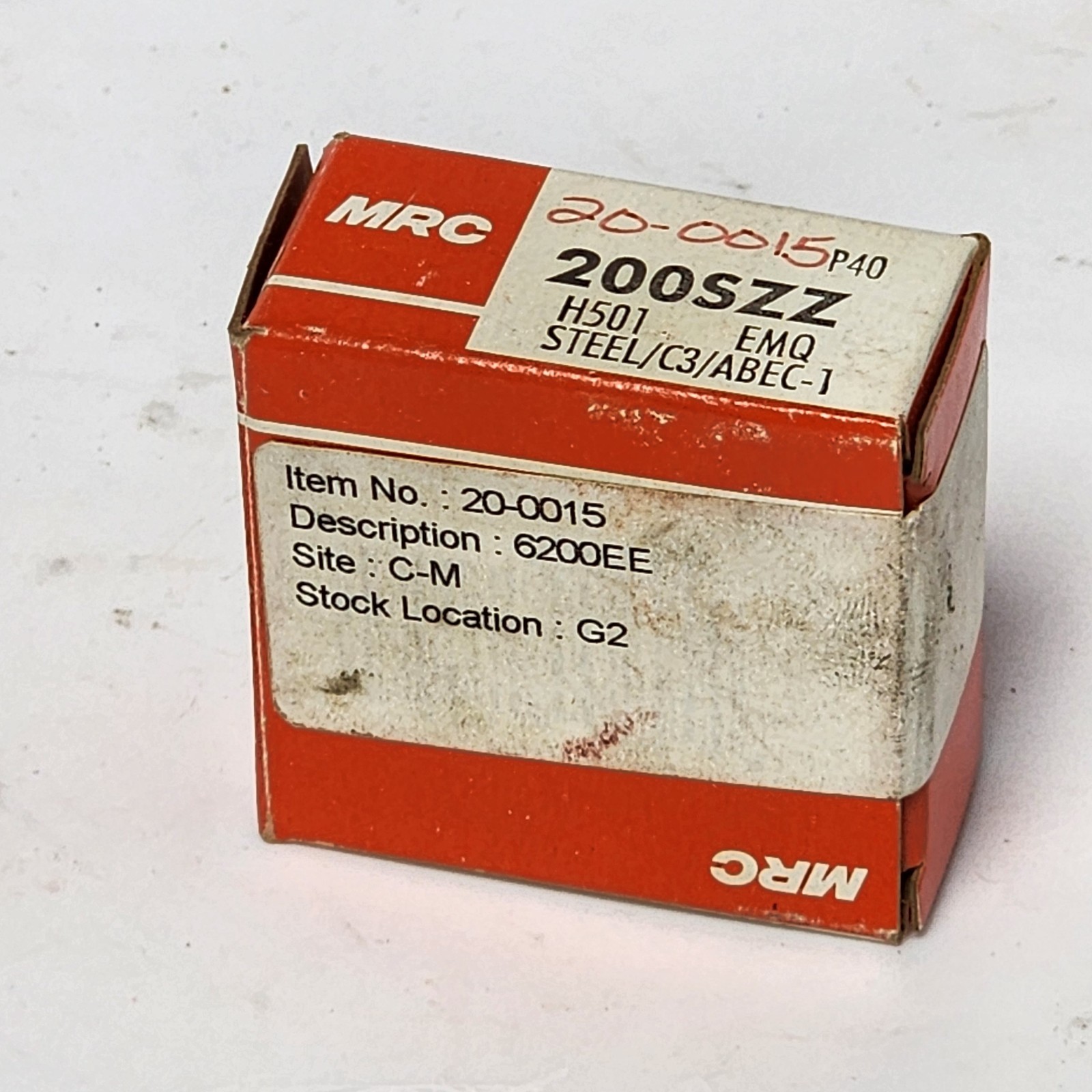 New MRC 200SZZ Radial Ball Bearing 10mm x 30mm x 0.5625mm