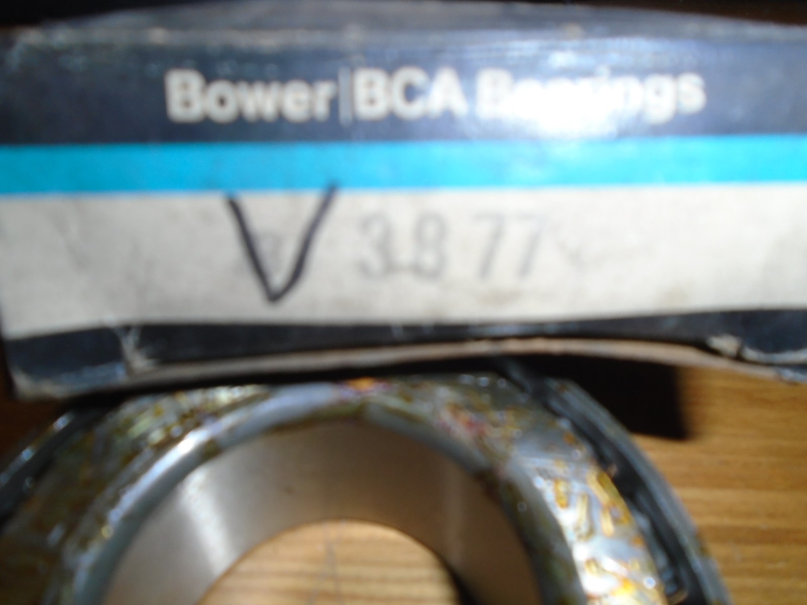 NOS! Bower/BCA 3877 Tapered Roller Bearing Cone, 1.625″ Bore, 1.1875″ Width