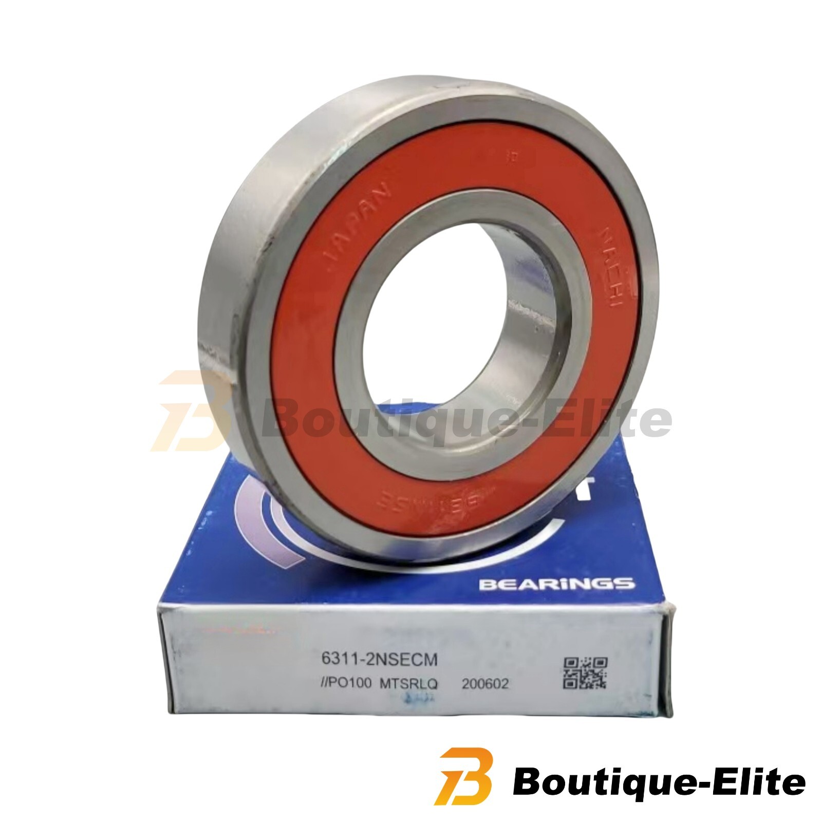 For NACHI 6311 2NSE DEEP GROOVE BALL BEARING, RUBBER SEALED 55x120x29mm 6311-2RS
