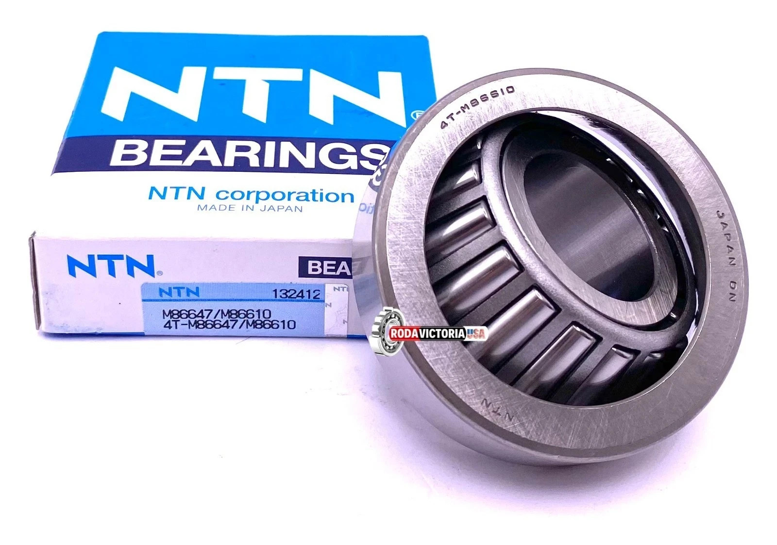 NTN M86647 M86610 (Set65) Tapered Roller Bearing 28.58 x 64.29 x 21.43 mm