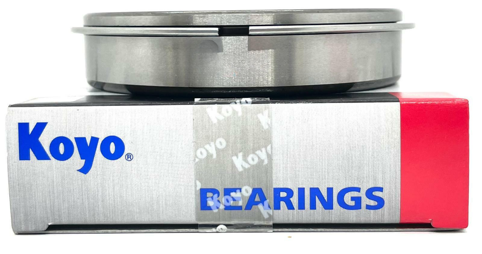KOYO 6208 NR C3 BALL BEARING, OPEN TYPE, NO SEALS + SNAP RING 40x80x18mm