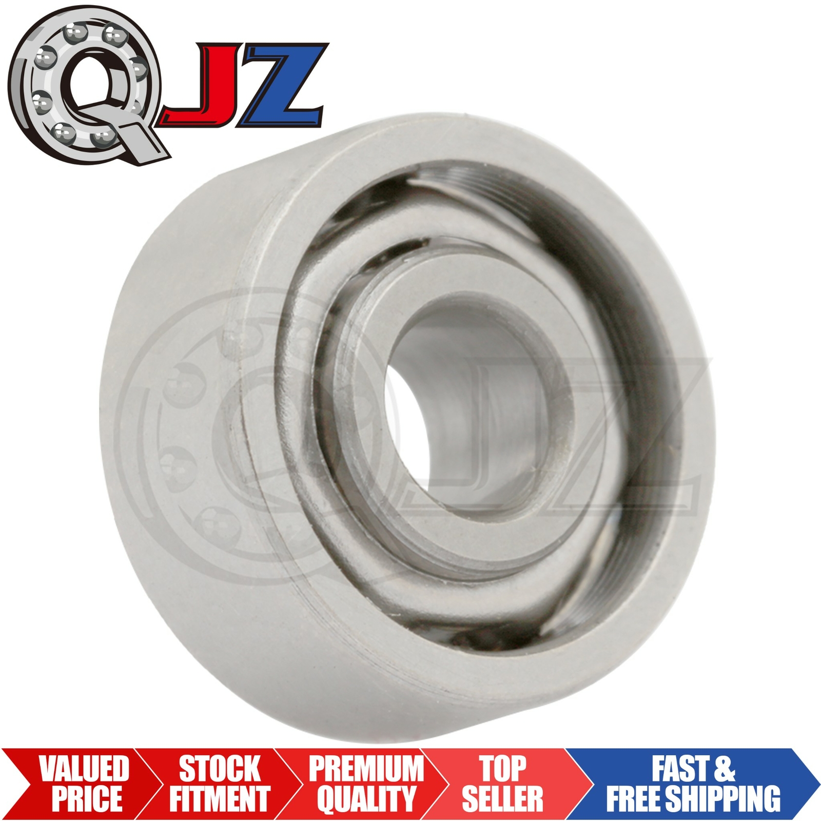 [Qty.1] New R2-Open Miniature Ball Bearing [0.125″ Bore x 0.375″ OD x 0.1563″ W]