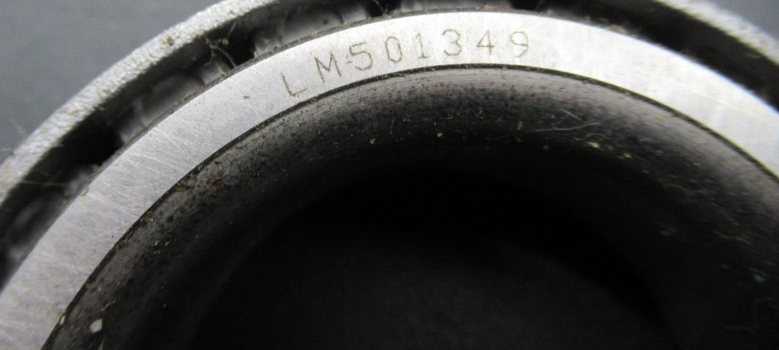 Genuine Peer Tapered Roller Bearing 1.6250 in Bore, 0.7800 W LM501349
