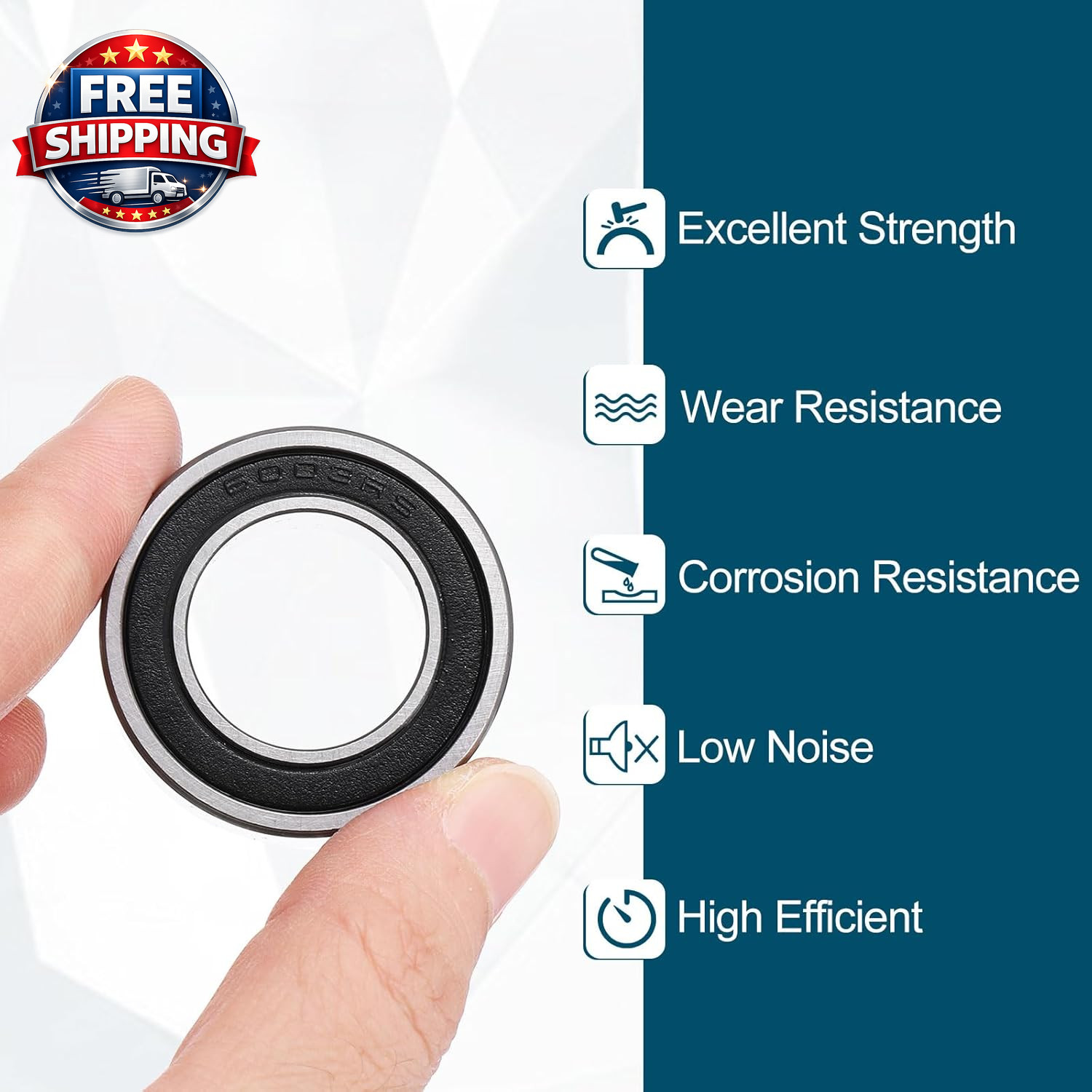 2Pcs 20mm ID Non-Standard Ball Bearings 35mm OD 11mm Thick 203511-2RS