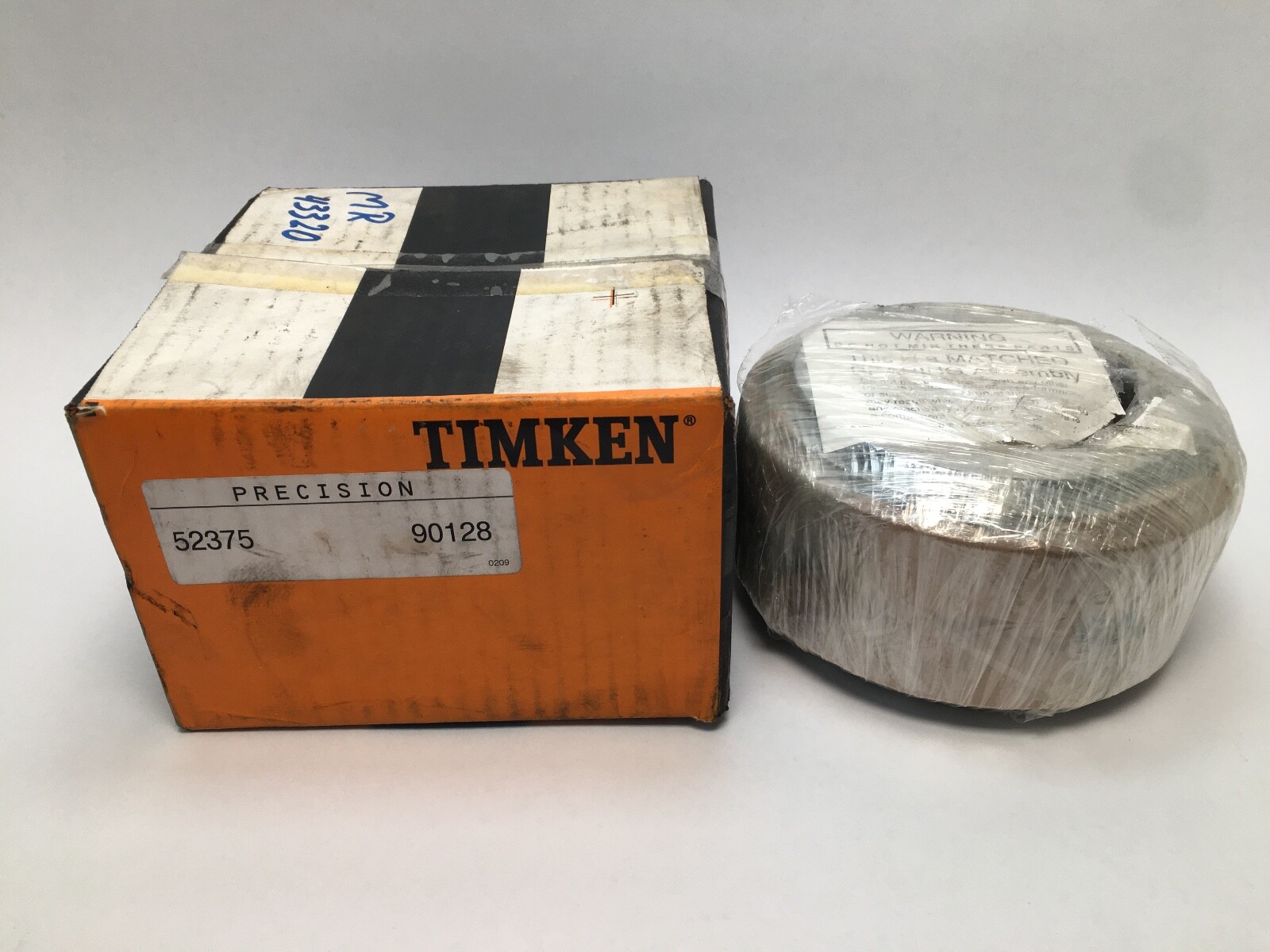TIMKEN 52375-90128 Double Taper Roller Bearing 3-3/4″ ID 6-7/16″ OD 52375USA