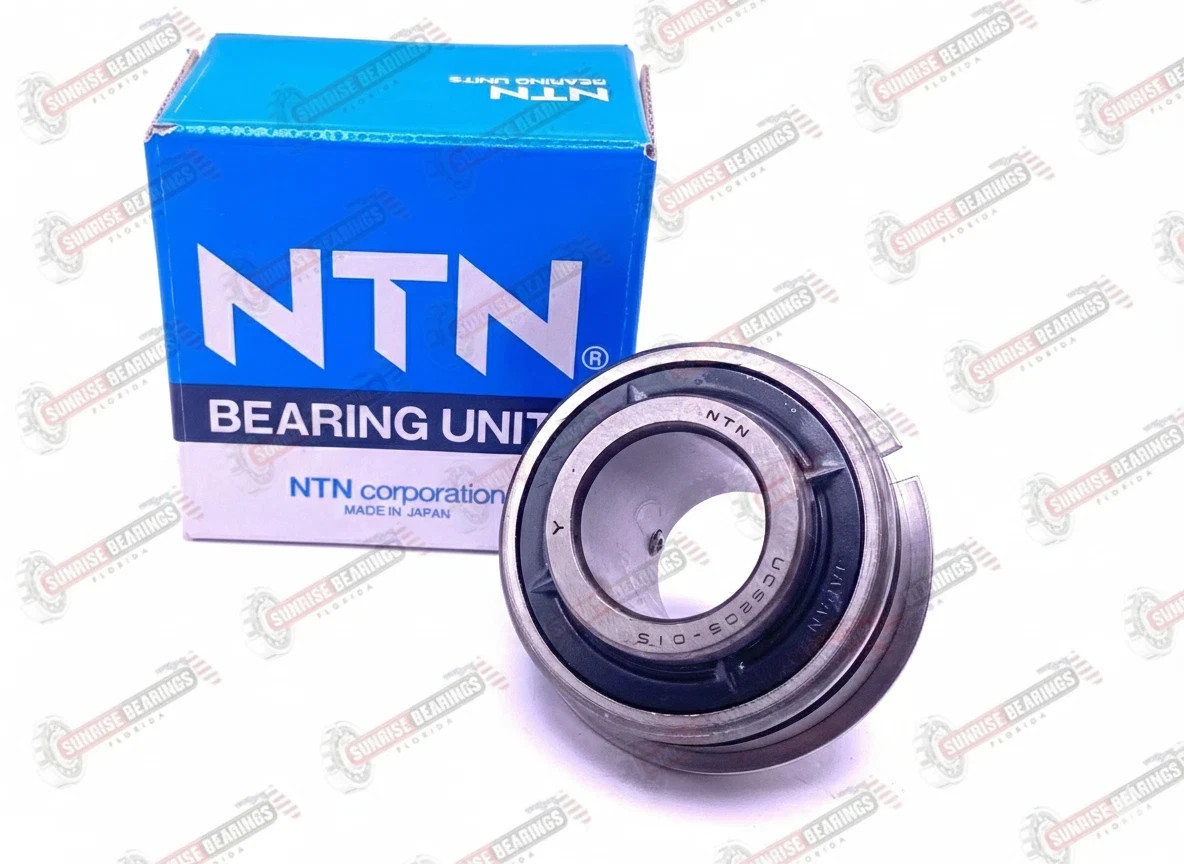 NTN UCS205-015 D1 NR Insert Ball Bearing for Housings 23.81x52x34.1 mm