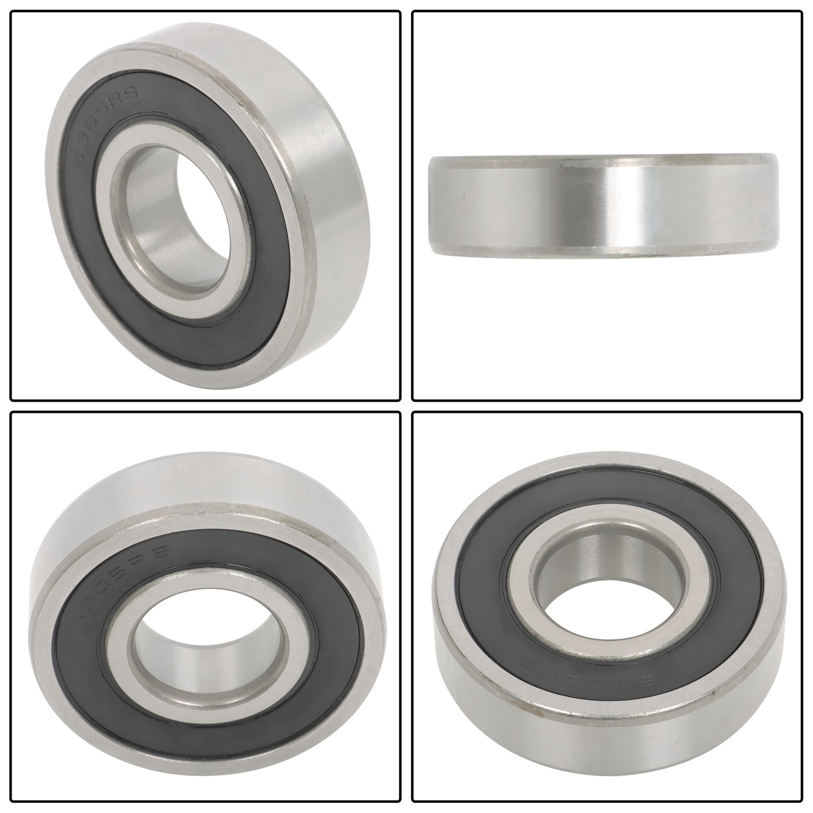 10 Pcs 6305 2RS C3 Bearing 25x62x17mm Premium Quality Double Rubber Sealed