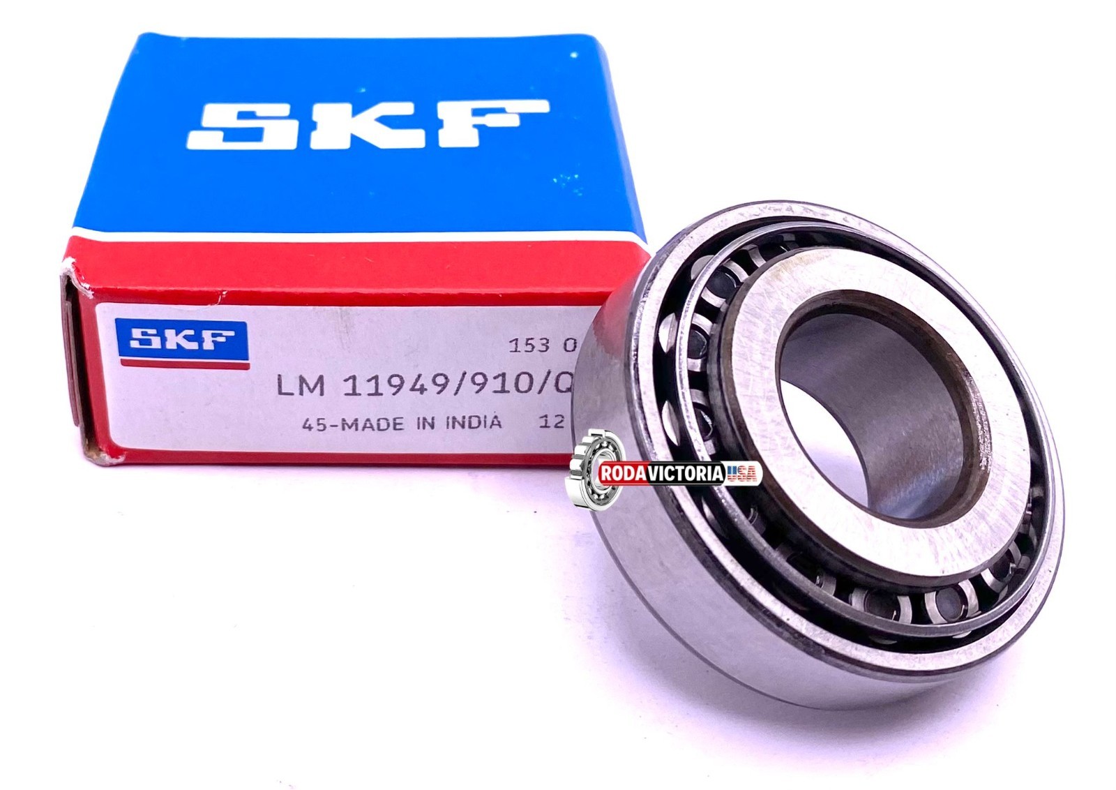 SKF LM11949 LM11910 /Q Tapered Roller Bearing Set2 19.05×45.24×16.64 mm