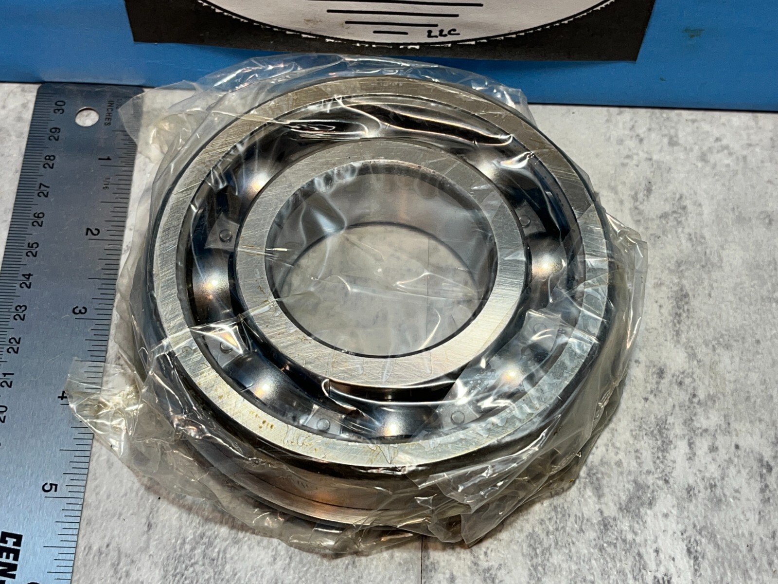 FAFNIR 311KG- SINGLE ROW BALL BEARING, WITH SNAP RING