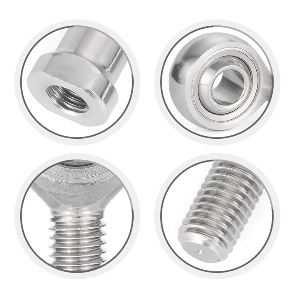 Female Rod End, A2 Stainless Steel Bearing Rose Joint Left / Right Thread M6-M36