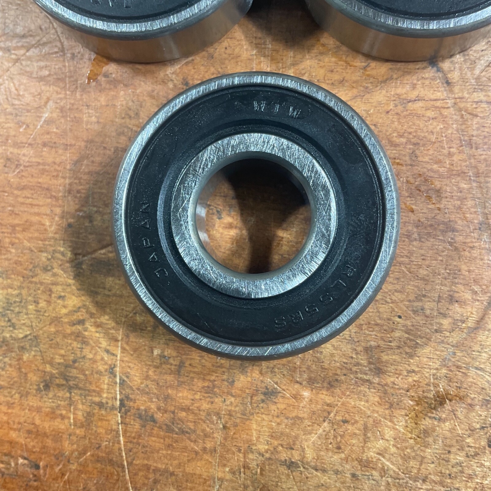 [Lot of 10] WTW RLS5RS Sealed Ball Bearing 5/8” Bore x 1-9/16” OD x 7/16” Width