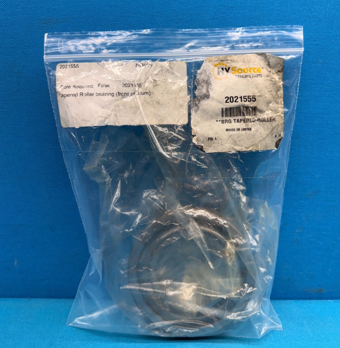 HY Source 2021555 Tapered Roller Bearing Front Drum OEM