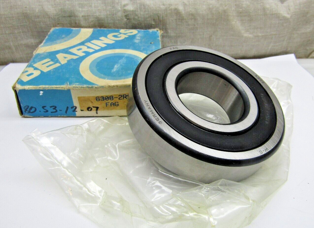 FAG 6308-2RSR 40mm X 90mm X 23mm Sealed Bearing