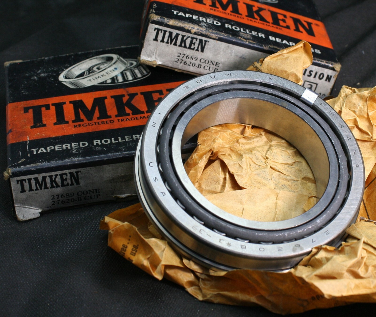 One Timken 27689 – 27620B Tapered Roller Bearing Set 3″ ID GOSS 722673-01380 NEW