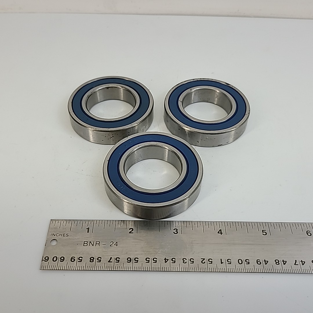 RBI-E 6007-2RS Sealed Single Row Ball Bearing PACK OF 3