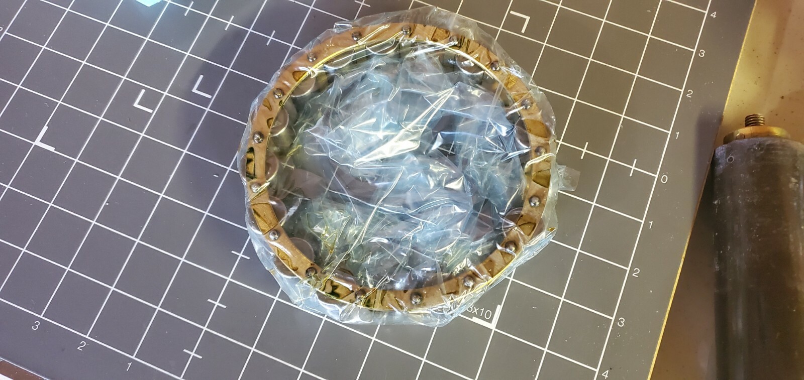 STC Steyr Machined Brass Cage Cylindrical Roller Bearing, 99.613.24 M