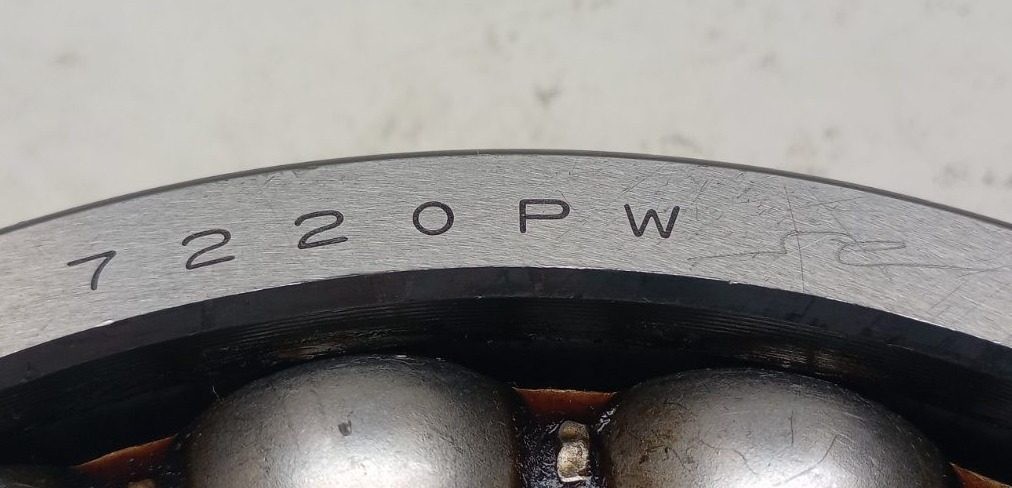 Fafnir 7220PW SU Angular Contact Ball Bearing 100X180X34mm 7220PW-SU