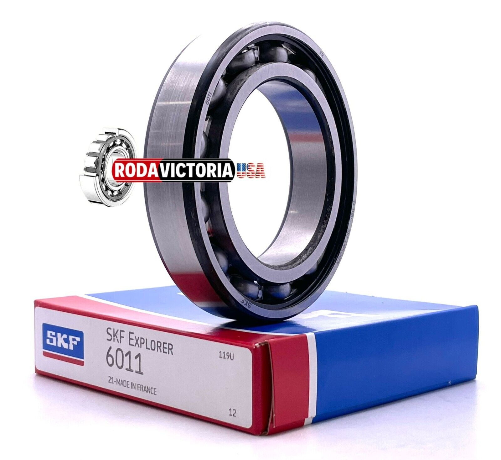 6011 C3 SKF OPEN TYPE, NO SEALS Deep Groove Bearing – 55 x 90 x 18mm