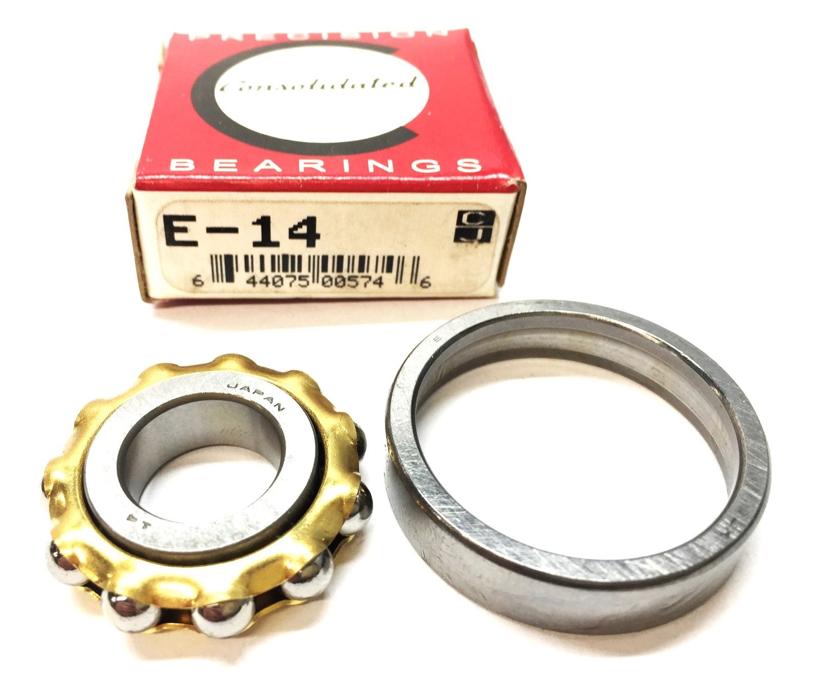 Consolidated Precision Bearings Angular Contact Magneto Ball Bearing E-14 NOS